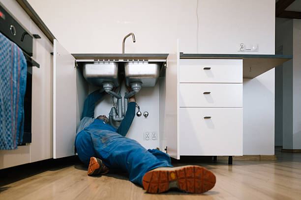 Professional Plumbing technician working in Douglas, MI